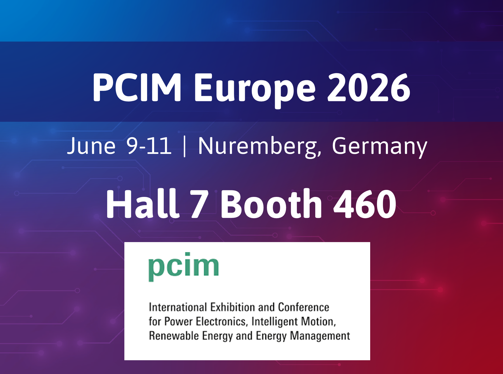 PCIM Europe 2026